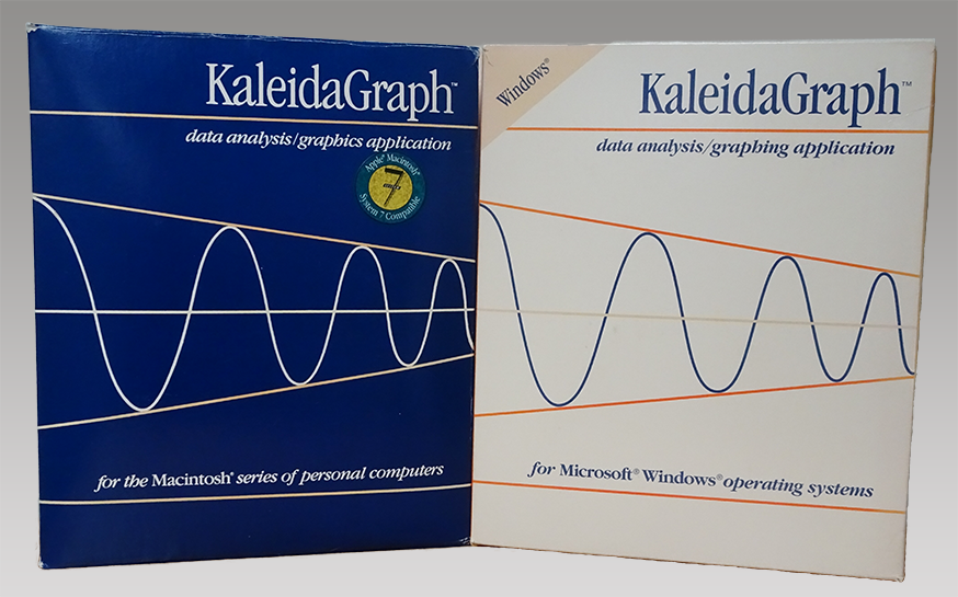 KaleidaGraph version 3.0 packaging